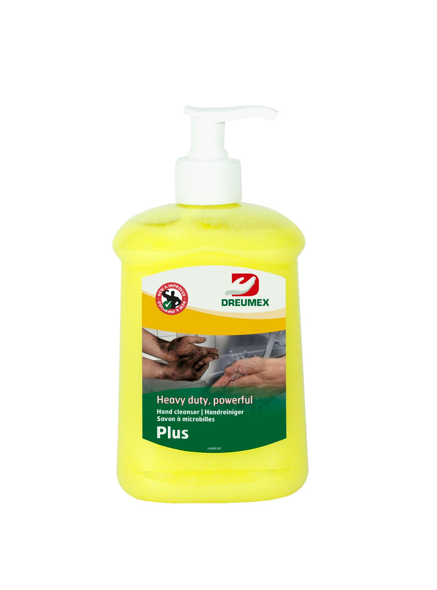 DREUMEX PLUS EX kätepuhastusgeel 500ml pumbaga