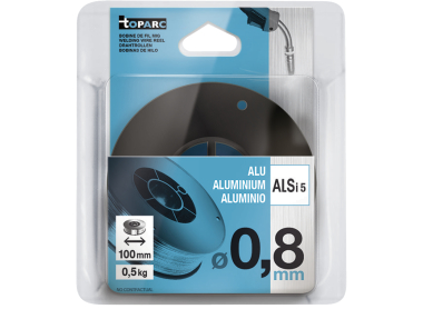 KEEVITUSTRAAT 100mm AISi5 ALUMIINIUM PEHME 0,8mm-0,5KG