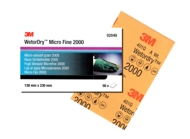 MICRO-FINE VESILIIVAPABER P2000 138X230MM