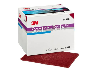 7447+ SCOTCH-BRITE CF-HP A VFN VIIMISTLUSLEHT 158X224MM,PUNANE