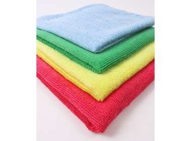 MICROFIBRE TOWEL GREEN 40X40CM