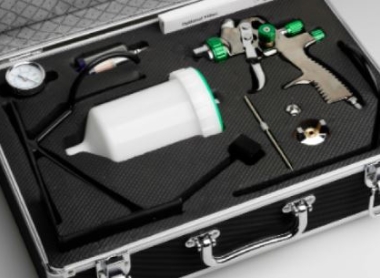 LVLP VÄRVIPÜSTOLI KOMPLEKT 1,3MM JA 1,8MM DÜÜSIDEGA